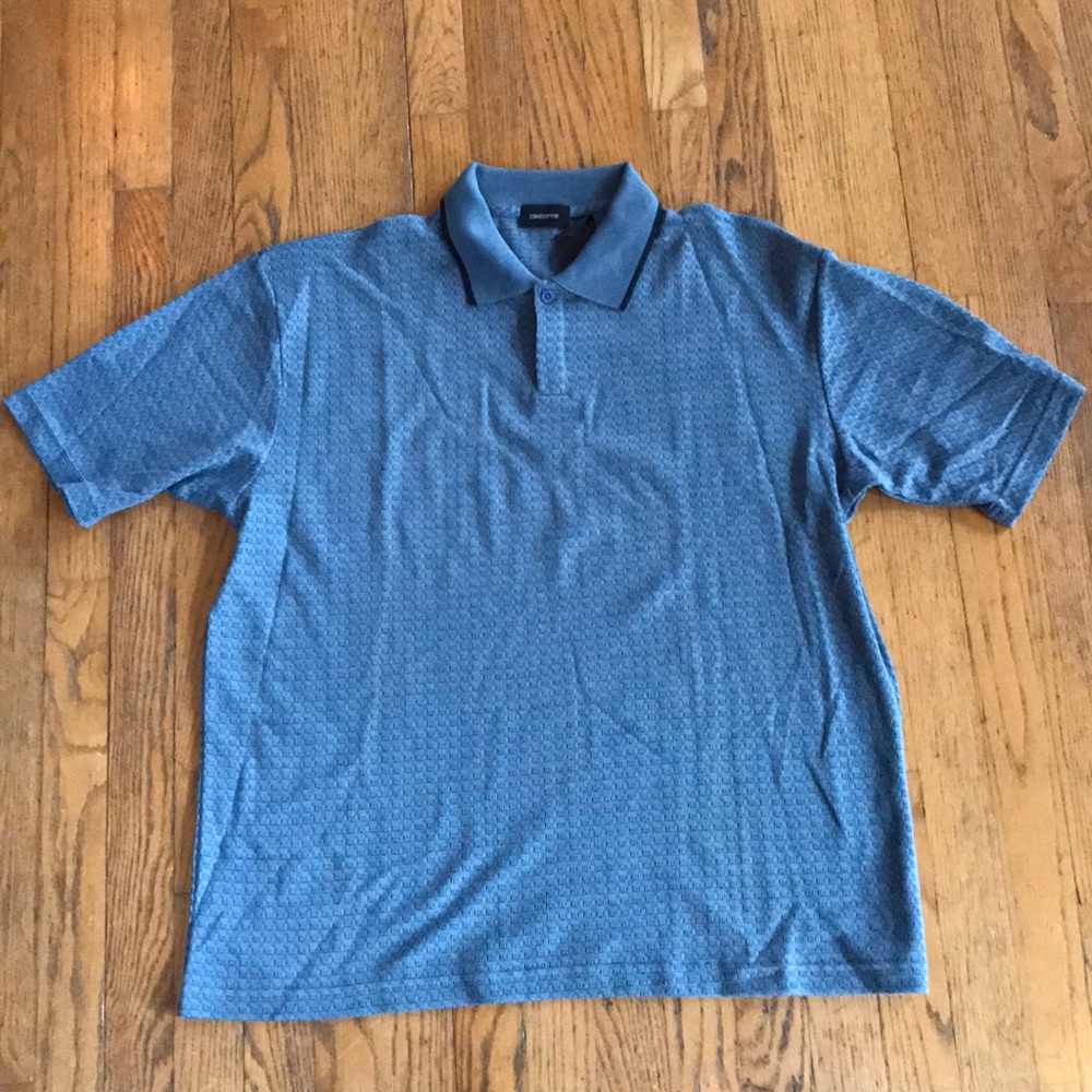 NWT Mens Claiborne polo style shirt. Size L